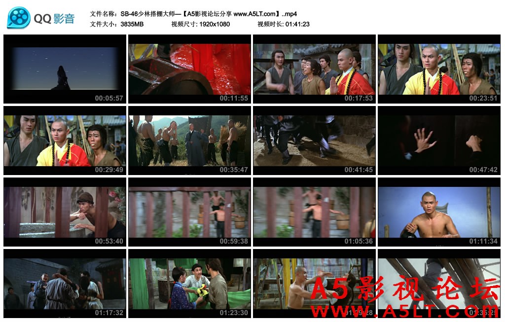少林搭棚大师迅雷下载