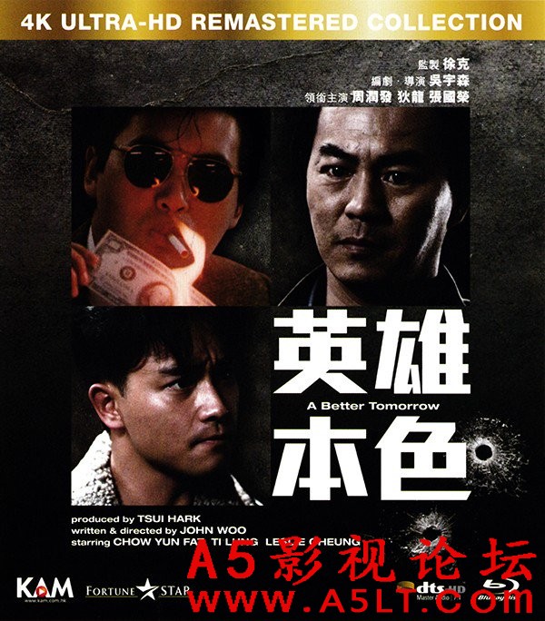 [香港] [英雄本色][1986][蓝光1080P/MKV/8.14G][国粤双语中字][百度云]