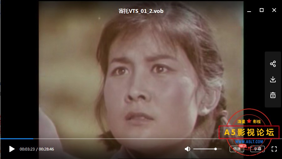 中国经典老电影1976[峨眉电影制片厂][寄托][DVD原盘/3.48GB][576P][国语无字][荣晓蜜]百度网盘