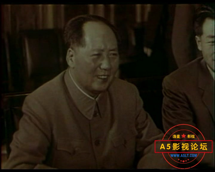 1957 珍贵的纪录片-毛泽东主席 周恩来**防问苏联[MPG/720X576][国语中字][2.04GB]（第一部分）百度网盘