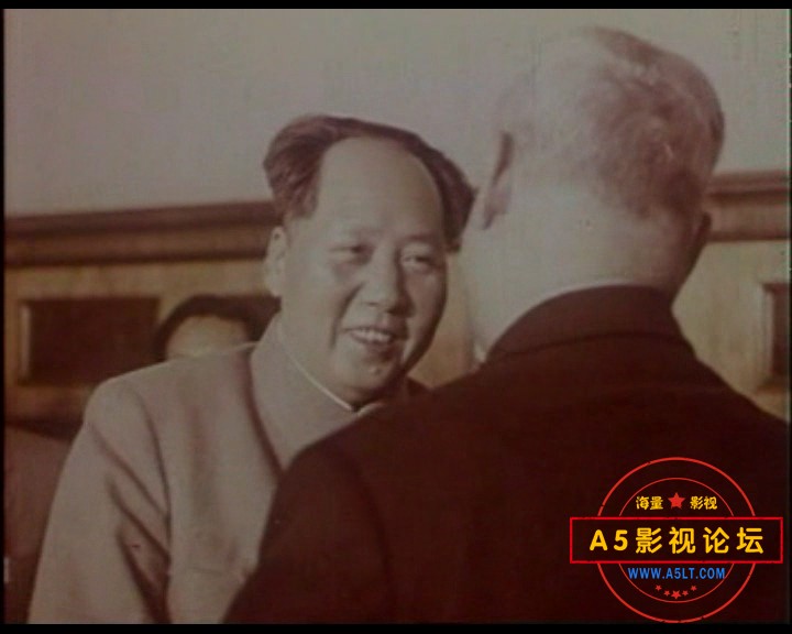 1957 珍贵的纪录片-毛泽东主席 周恩来**防问苏联[MPG/720X576][国语中字][2.04GB]（第一部分）百度网盘