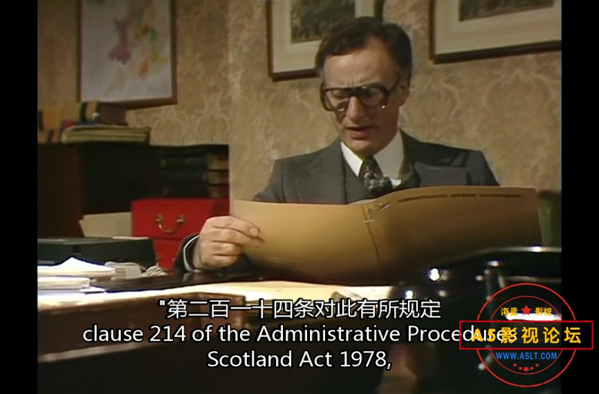 UK 1980 9.8分政治讽刺喜剧[是，大臣][DVDRip-MKV][576P][英语内挂中英双字][22集全/3季+电影 每集约160M][ ...