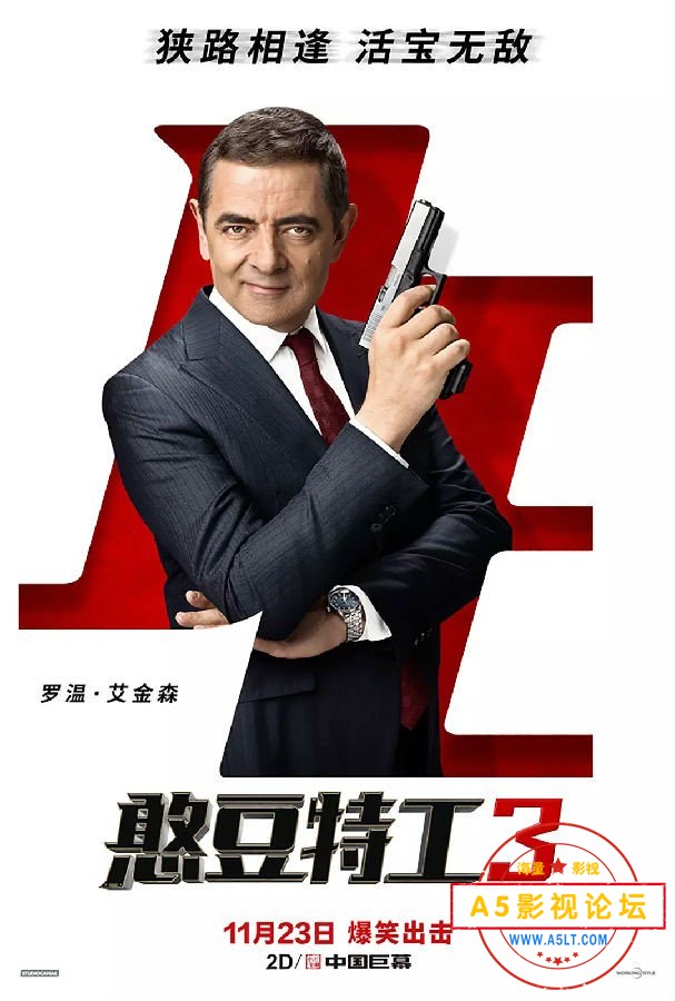 [欧美] [ 憨豆特工3 ] [2018][BD1080P/mp4/2.00G][英语中英字][百度云] [