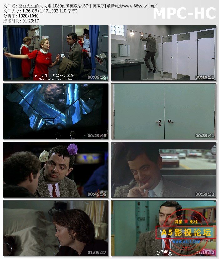 [经典喜剧]《憨豆先生的大灾难》[1080p/MP4/1.37G][国英双语][BD中英双字][百度网盘]