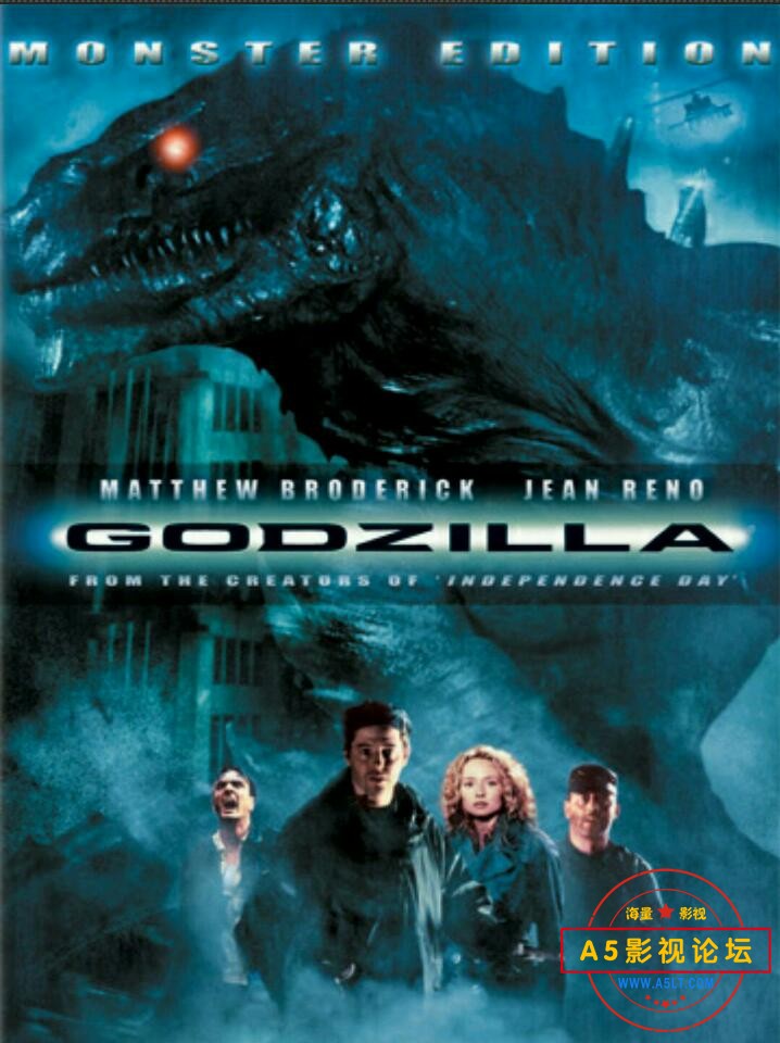  [欧美] [哥斯拉] [1998][BD1080P/MP4/6.56G][英语中英字][百度云]