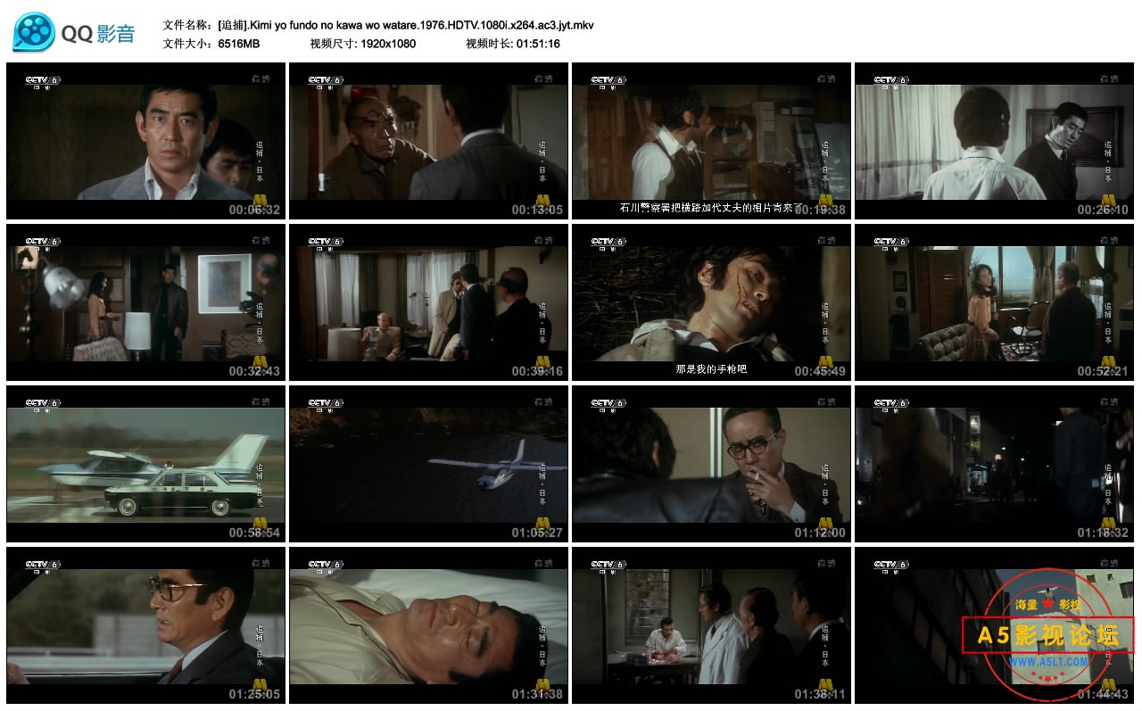 [日本电影][追捕][百度云网盘资源下载][1080P高清MKV/6.4G][1976年][高仓健][上译配音][国语字幕]