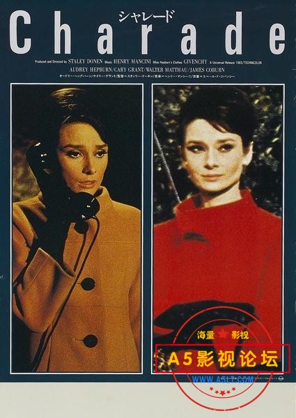 [美国][1963][谜中谜.Charade][赫本主演][超清国语无字][1080p/MKV-2.54GB][无水印典藏版]