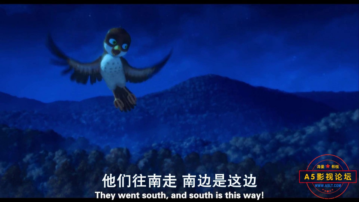 [动画片] [百度盘下载][理查大冒险/小鸟总动员][BD-MP4/1.89G][英语中英双字][1080P] 