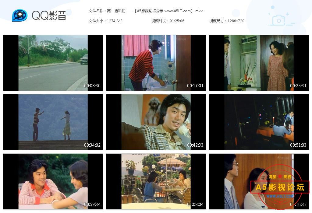 [星空华文修复电影][第二道彩虹][百度云网盘资源下载][1080P高清MKV/1.24G][1977年][钟镇涛/胡茵梦/陈秋霞] ...