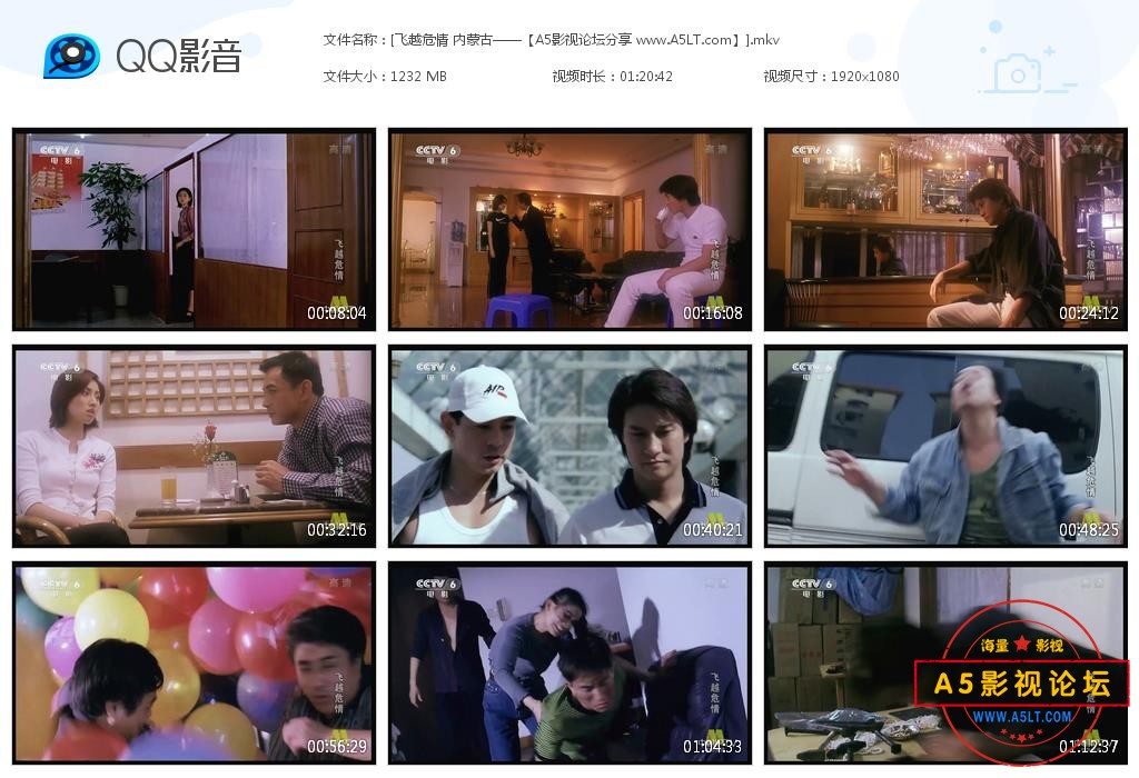[老电影][飞越危情][百度云网盘资源下载][1080P高清MKV/1.2G][1999年][劉錫明 / 張玉珊][无字幕]