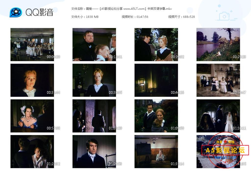 [美国电影][简爱][多版本][百度云网盘资源下载][1080P高清MKV/3.99G][1943年][国英双语][中字幕]