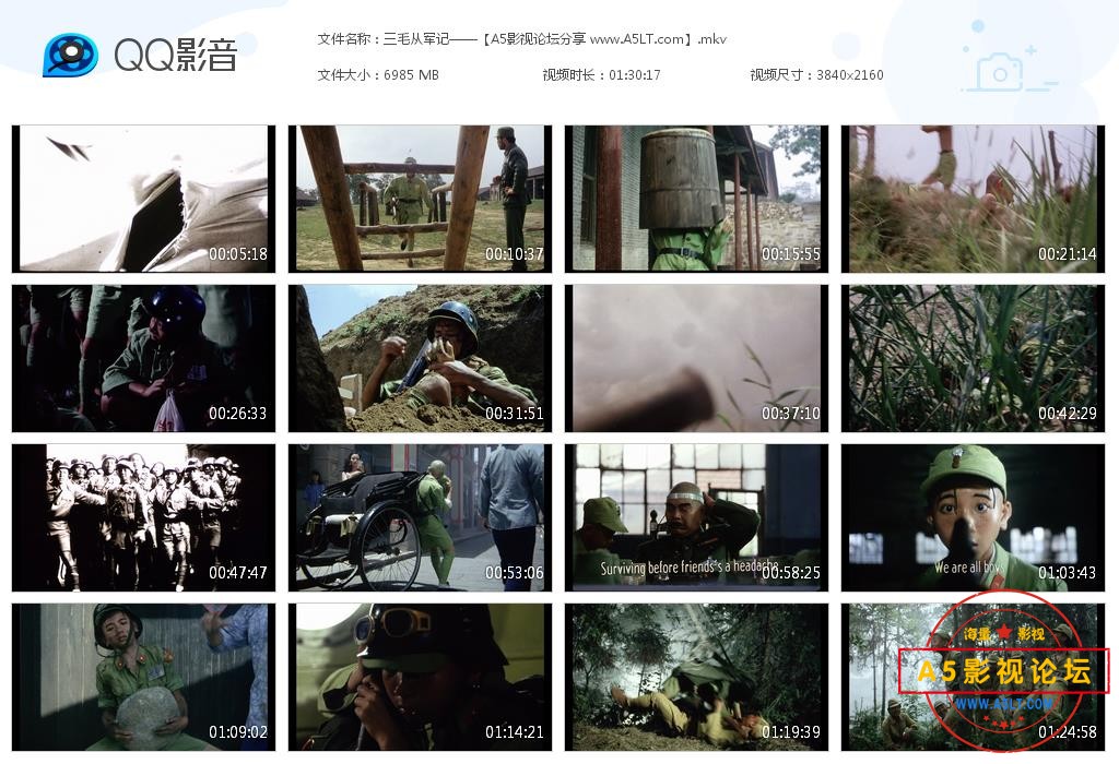 [老电影][三毛从军记][百度云网盘资源下载][1080P高清MKV/6.82G][1992年][贾林/魏宗万/孙飞虎][国语字幕]
