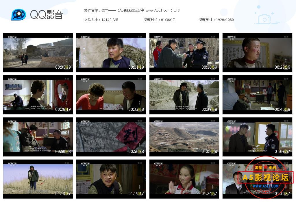 [国产电影][丢羊][百度云网盘资源下载][CCTV录制][1080P高清TS/13G][2016年][任帅]