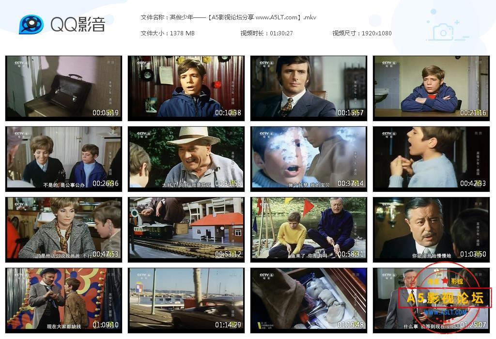 [西德电影][英俊少年][百度云网盘资源下载][1080P高清MKV/1.3G+6.4G][1970年][上译配音][国语][字幕]