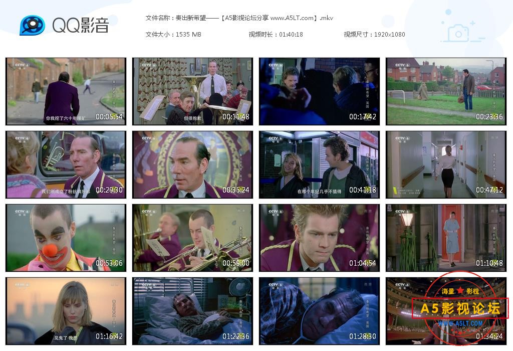 [英国/美国电影][奏出新希望][百度云网盘资源下载][1080P高清MKV/1.5G][1996年][央译配音][国语][字幕]