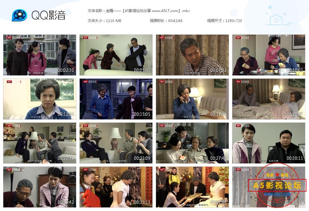 [国产电视剧][金婚][HDTV][百度云网盘资源下载][720P高清MKV/54.55G/每集1G][2007年][张国立/蒋雯丽/沈傲君 ...