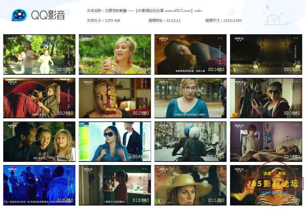 [法国电影][约瑟芬的爱情/剩女约瑟芬][百度云网盘资源下载][1080P高清MKV/1.23][2013年][央译配音][国语][  ...