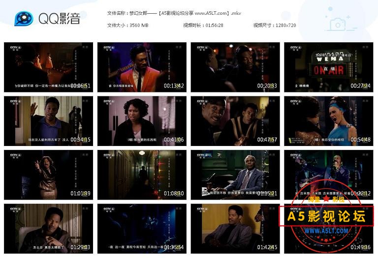 [美国电影][梦幻女郎][百度云网盘资源下载][720P高清MKV/3.5G][2006年][央译配音][国语][中字幕]