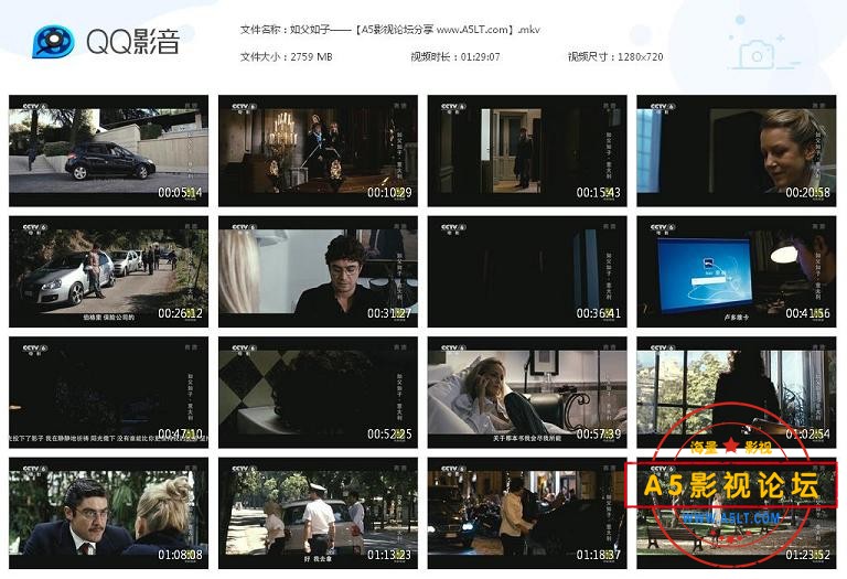 [意大利电影][如父如子/谜情三弦][百度云网盘资源下载][720P高清MKV/2.7G][2014年][央译配音][国语][中字幕 ...