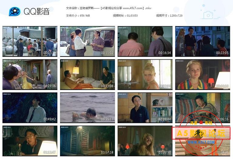 [老电影][狂吻俄罗斯][百度云网盘资源下载][720P高清MKV/650M][1994年][牛振华/冯巩/马精武][无字幕]