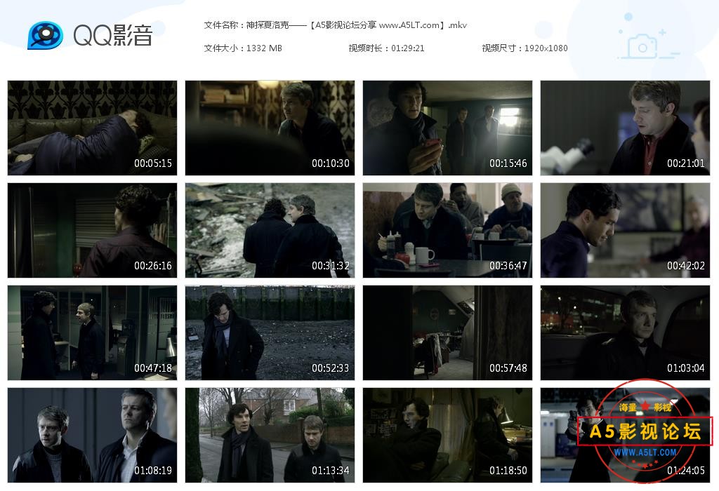[英国电视剧][神探夏洛克1-4][百度云网盘资源下载][1080P高清MKV/16.2G/每集1.3G][2010-2017年][悬疑/犯罪] ...