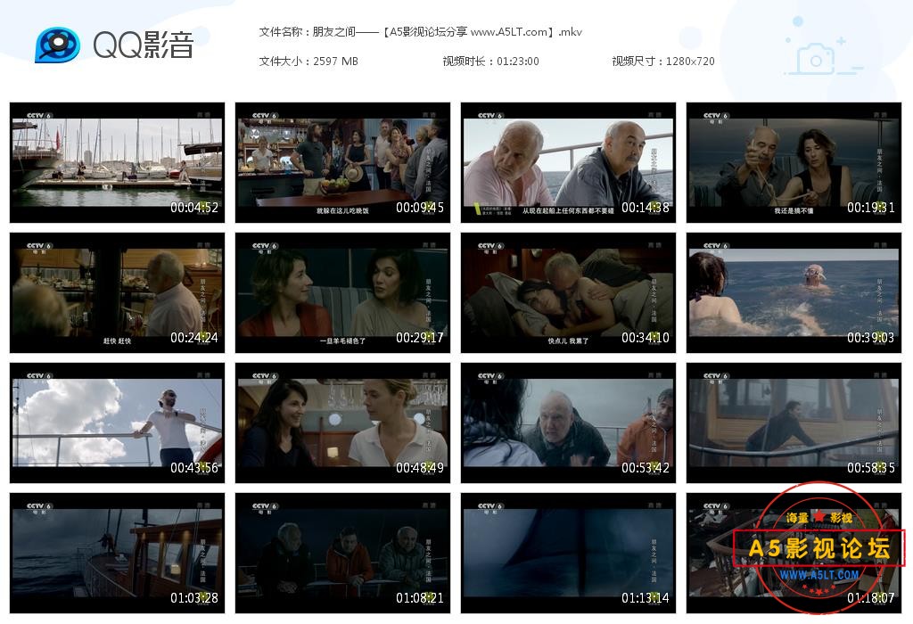 [法国电影][朋友之间][百度云网盘资源下载][720P高清MKV/2.5G][2013年][央译配音][国语][中字幕]