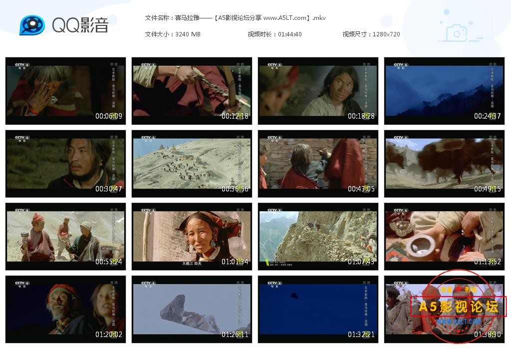 [欧美老电影][喜马拉雅][百度云网盘资源下载][720P高清MKV/3.2G][1999年][央译配音][国语][中字幕]