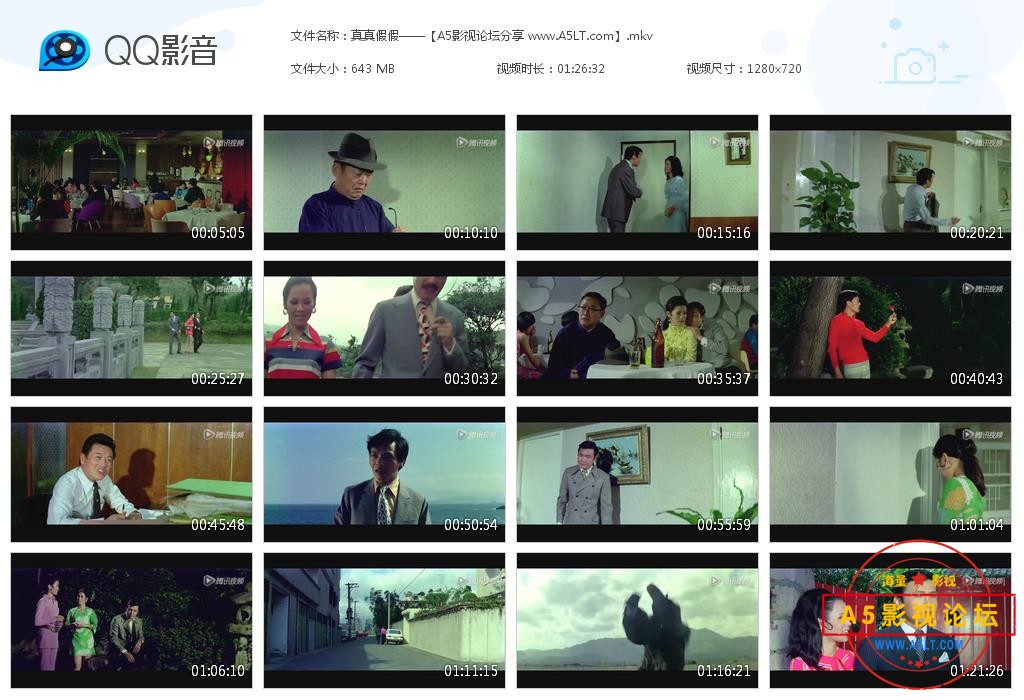 [国产老电影][真真假假][百度云网盘资源下载][720P高清MKV/640M][1971年][岳阳/左艳蓉/梁二][无字幕]