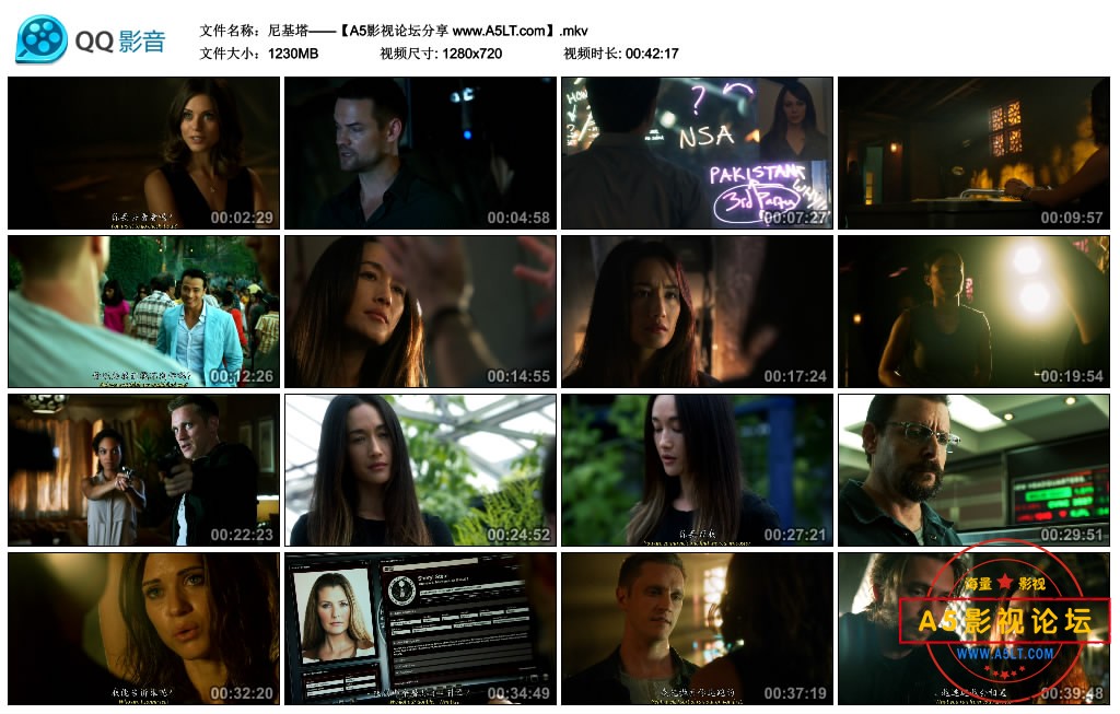 [美剧][尼基塔1-4全][超高清MP4/720P/85G/每集1.2G][英语中字幕][百度云网盘资源下载][李美琪/夏恩·韦斯特 ...