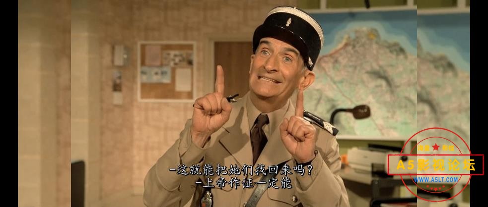 [路易·德·菲奈斯电影][警察与女兵][百度云网盘资源下载][720P高清MKV/1.43G][1982年][国法双语][中字幕]