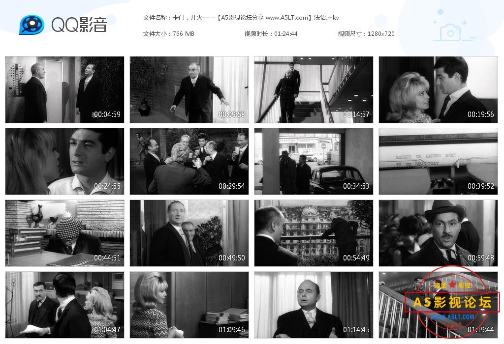 [路易·德·菲奈斯电影][卡门，开火][百度云网盘资源下载][720P高清MKV/770M][1963年][][]