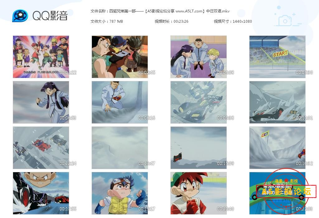 [日本动画片][四驱兄弟][第一部][百度云网盘资源下载][1080P高清MKV/44.4G+36.6G/每集700M][1996年][国粤日 ...