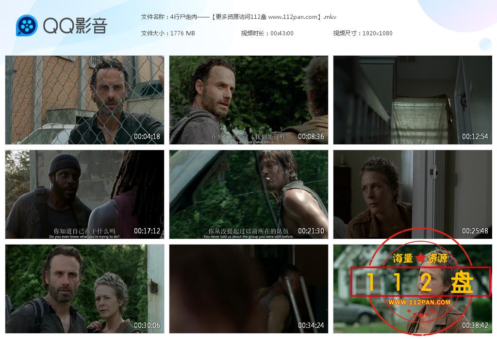 行尸走肉高清