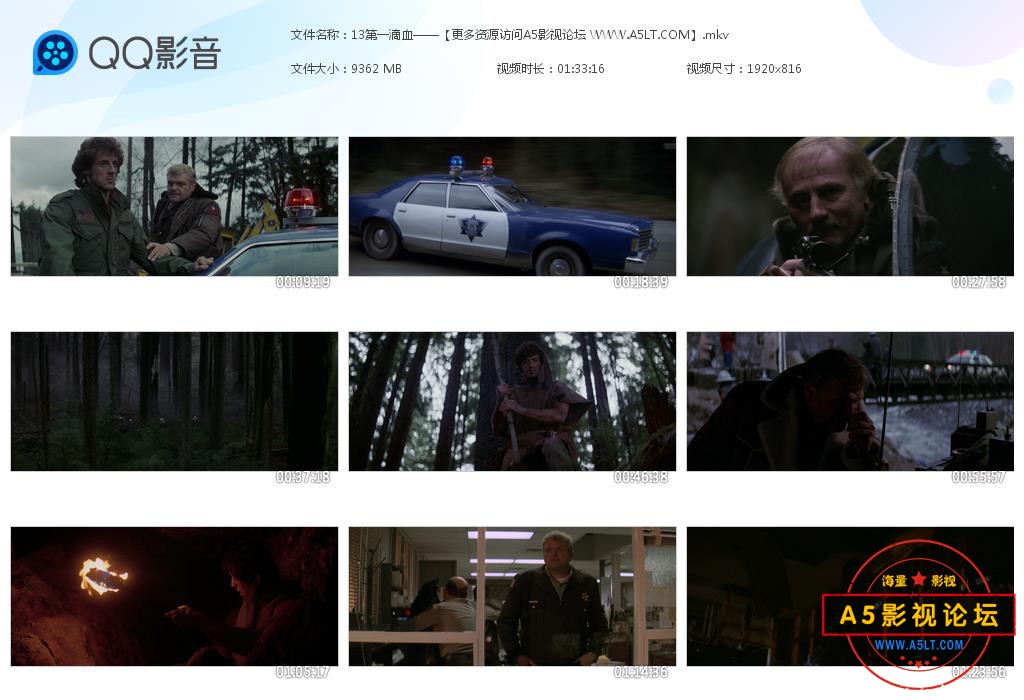 电影第一滴血高清下载