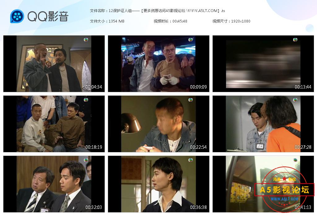 TVB剧保护证人组下载