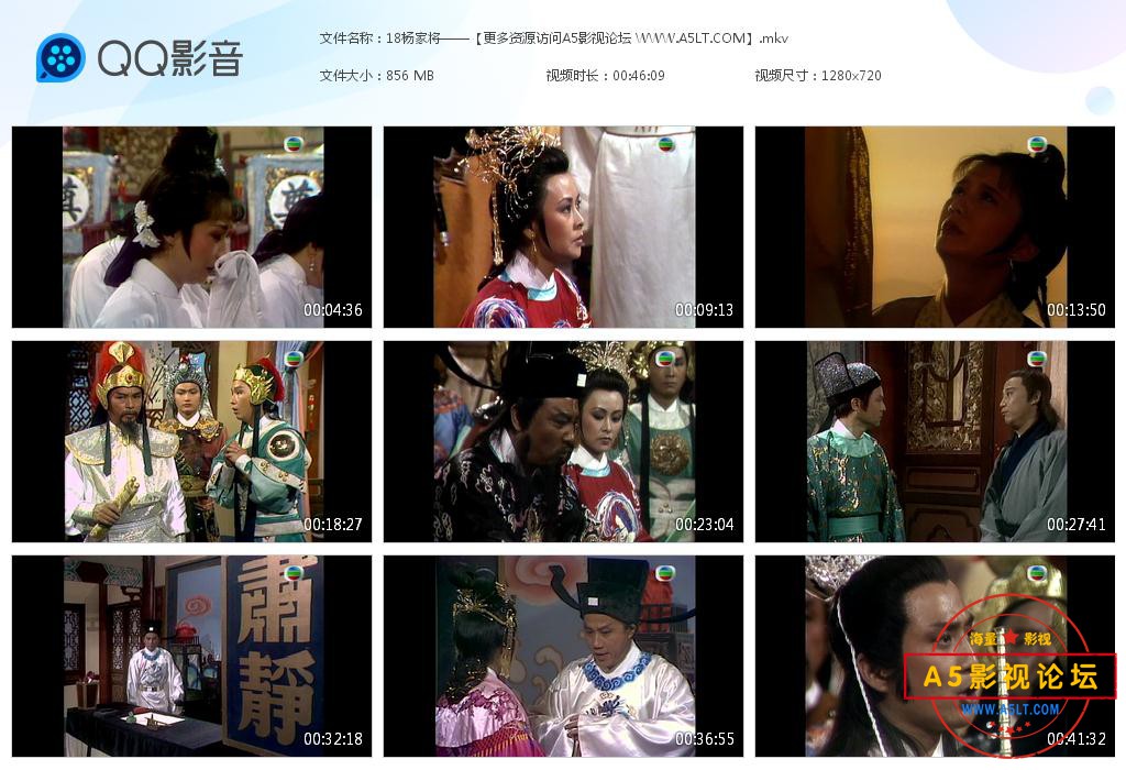 TVB剧杨家将下载