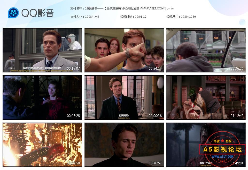 蜘蛛侠高清下载