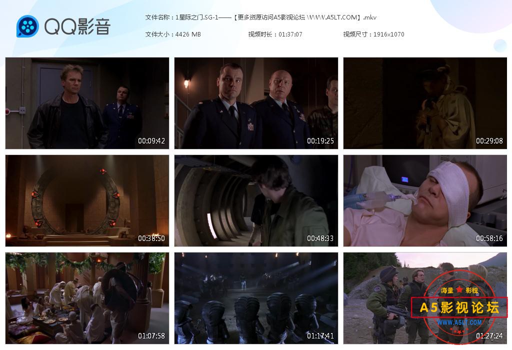 电视剧星际之门 SG-1迅雷云盘下载
