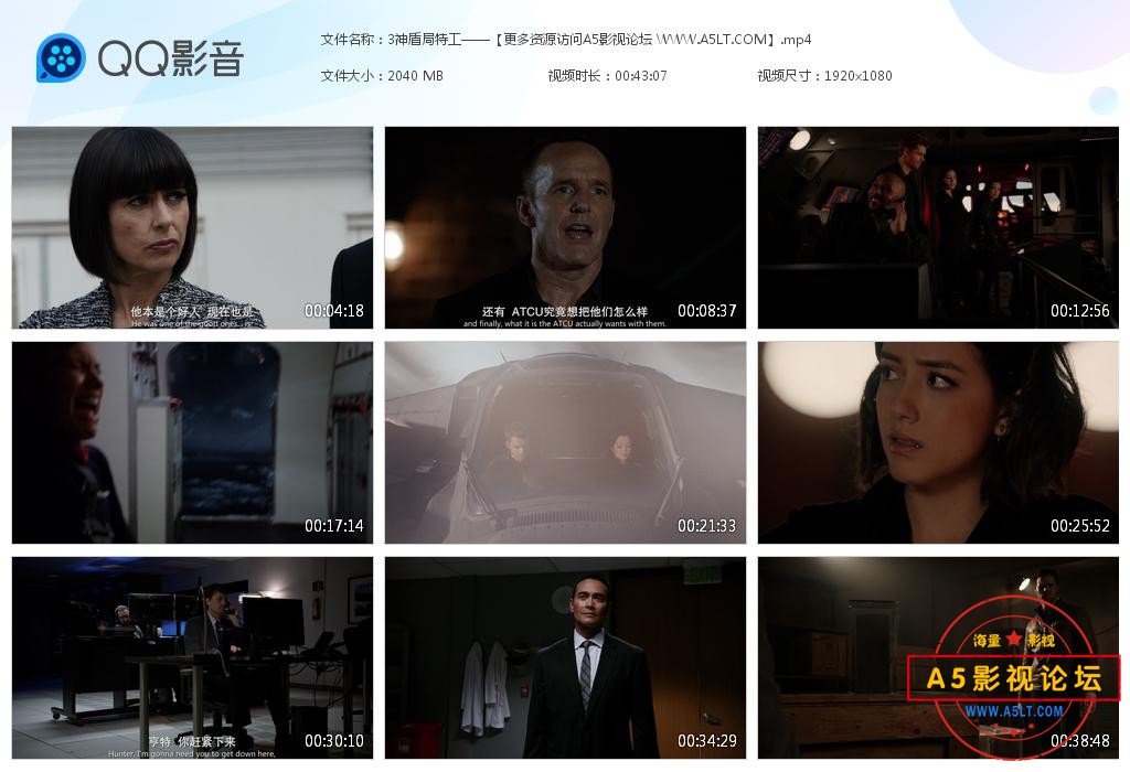 电视剧神盾局特工迅雷云盘下载