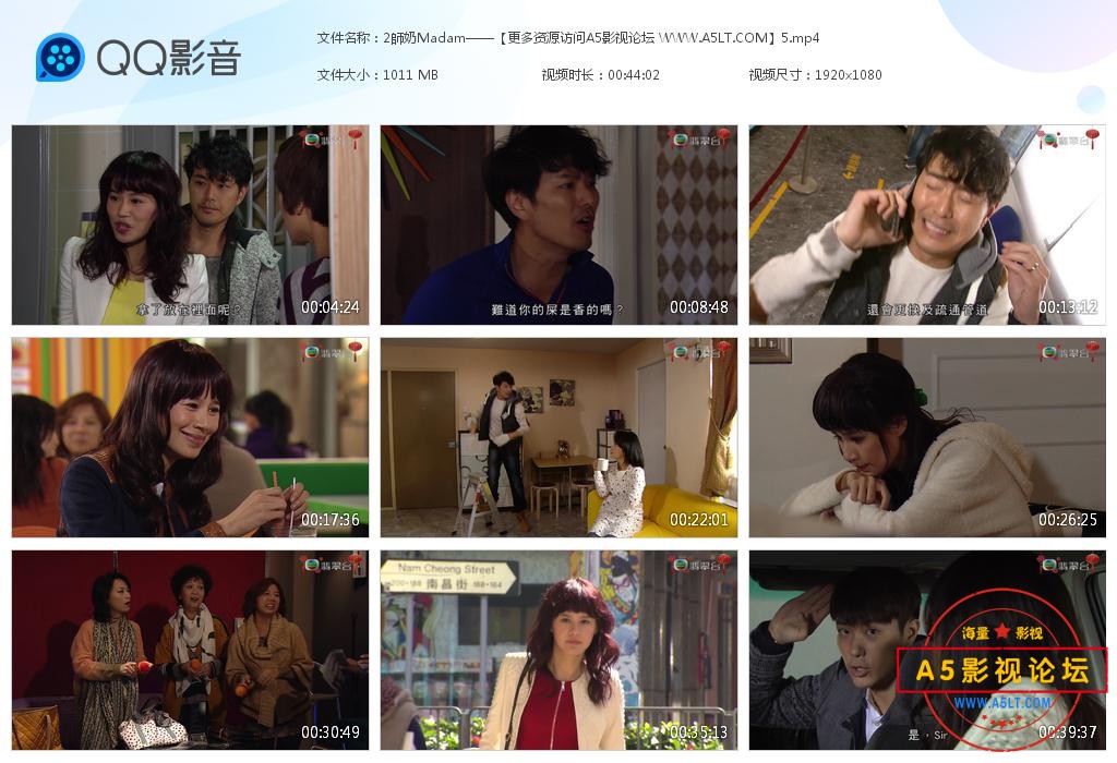 TVB剧师奶MADAM粤语迅雷云盘下载