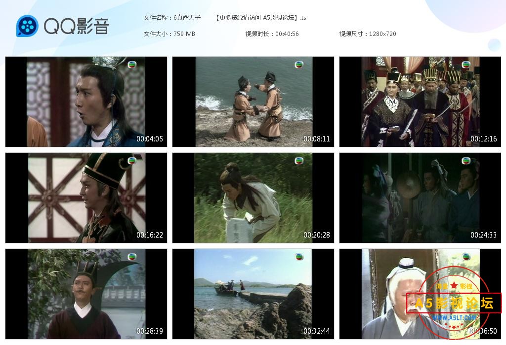 TVB剧真命天子粤语下载