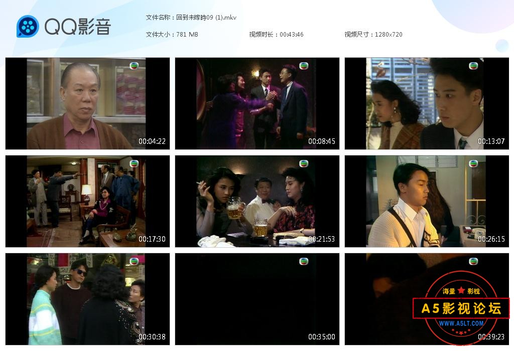 TVB剧回到未嫁时粤语迅雷云盘下载