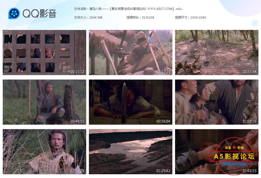 电影策马入林网盘资源