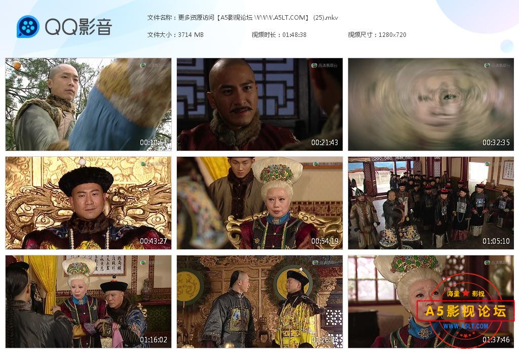 TVB剧紫禁惊雷国语网盘资源