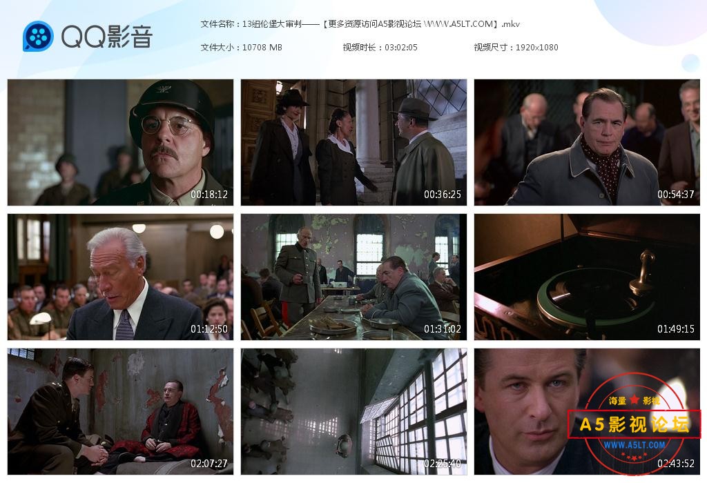 纽伦堡大审判网盘资源
