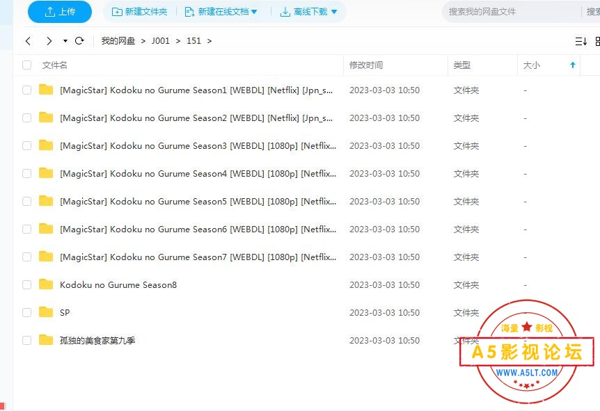 孤独的美食家迅雷云盘下载