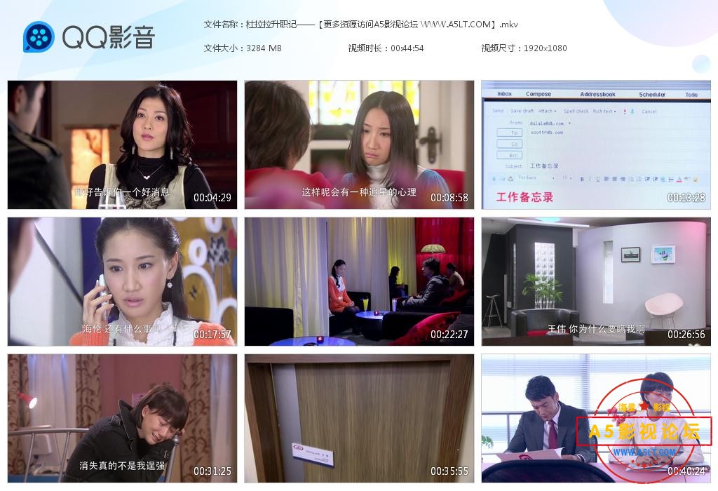 电视剧杜拉拉升职记迅雷云盘下载