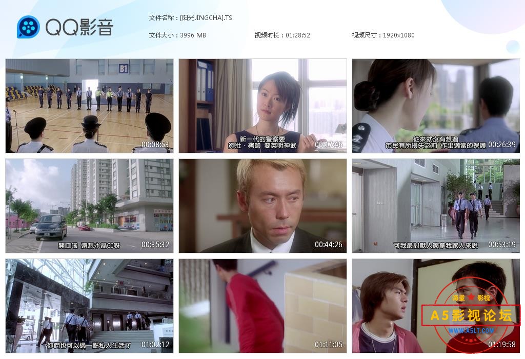 阳光警察国语高清下载