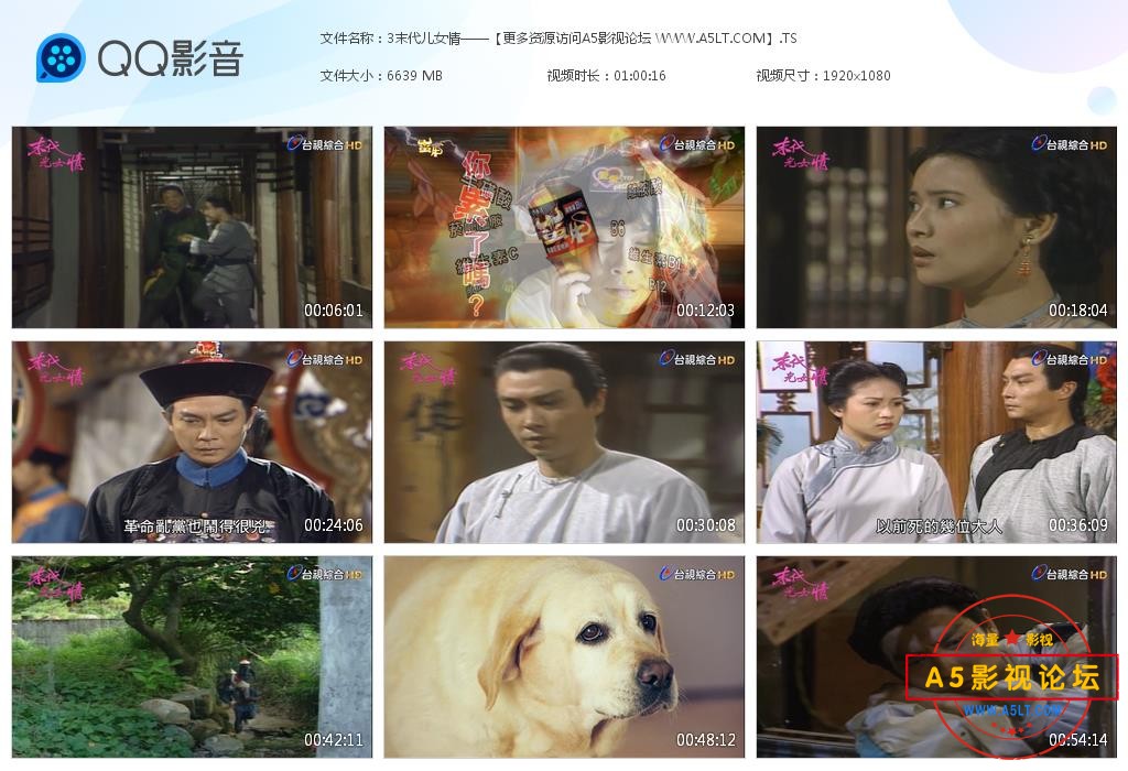 末代儿女情