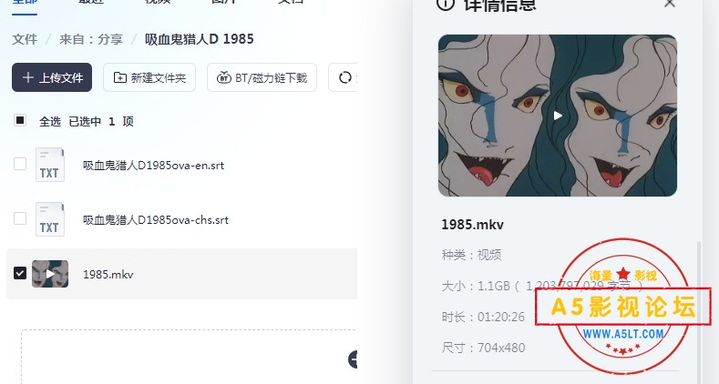 吸血鬼猎人D